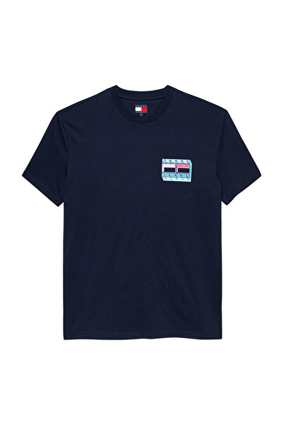 Tommy Hilfiger Bărbați& # x27;s Tricou cu mânecă scurtă, cu imprimeu la spate...