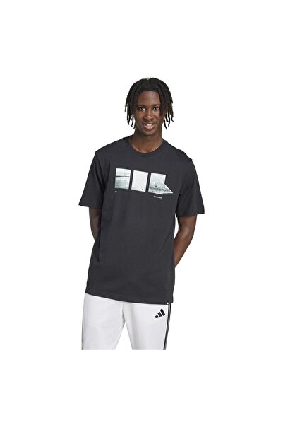 adidas Men's Short-Sleeve Lens Power of Three Graphic Tee S