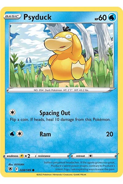 Pokemon TCG سايداك # 28 بطاقة بوكيمون أسترال راديانس الأصلية