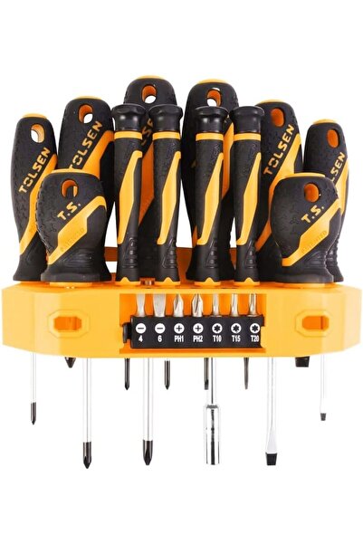 TOLSEN JGO Screwdriver 19 Pieces CR-V
