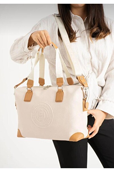 Just Polo Women's Large Size Sports Model Shoulder Bag