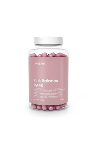 GymBeam Pink Balance 90 capsule