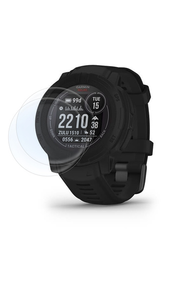 Phonextra واقي شاشة نانو 9H متوافق مع جهاز Garmin Instinct 2 مقاس 45 ملم، قطع...