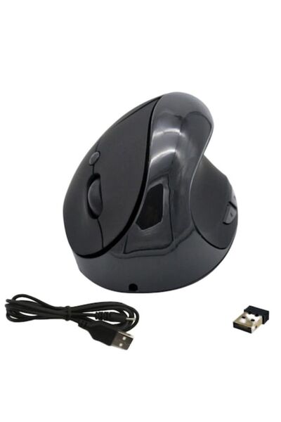 OEM Vertical optical mouse, ergonomic design, wireless, USB charging, comfort...