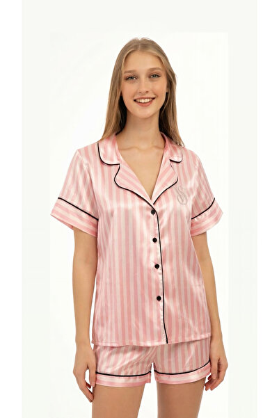 sulyra Satin Pajama Set Vicsec (Boxed)
