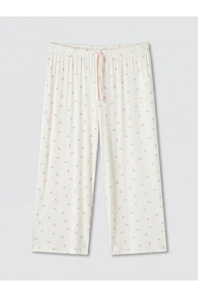 LC Waikiki Patterned Women's Capri Pajama Bottoms