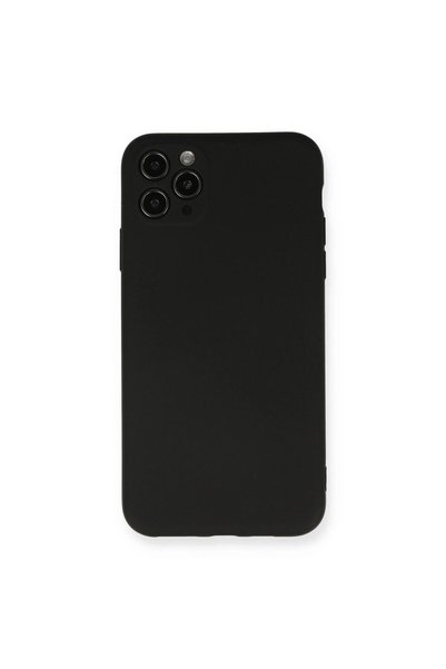 OEM Apple iPhone 11 Pro Max Case Nano Velvet Silicone - Black