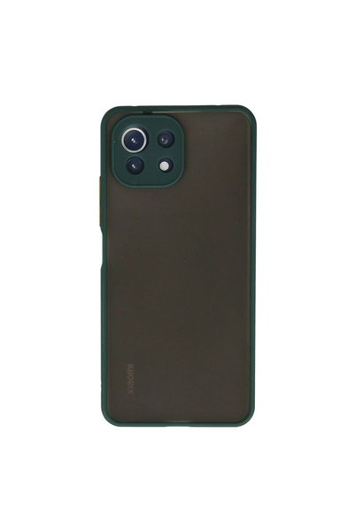 OEM Xiaomi Mi 11 Lite Case Montreal Silicone Cover - Green