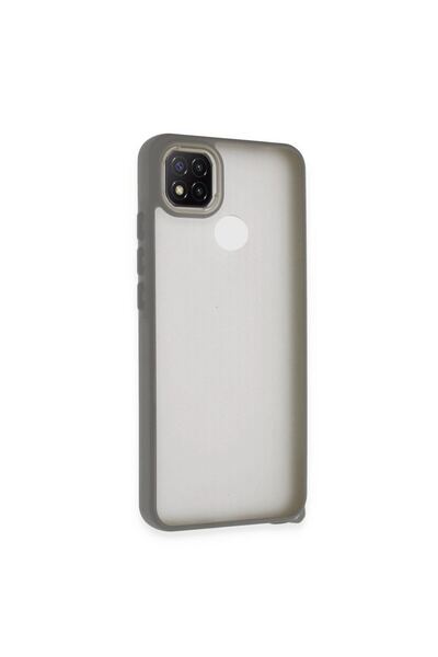 Ethab Ticaret غطاء أنيق لهاتف Redmi 9c، موديل GLB-STL41414 - لون رمادي تيتانيوم.