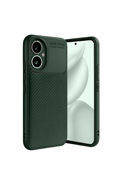 OEM Honor 400 Case Auto Focus Carbon Cover - Dark Green