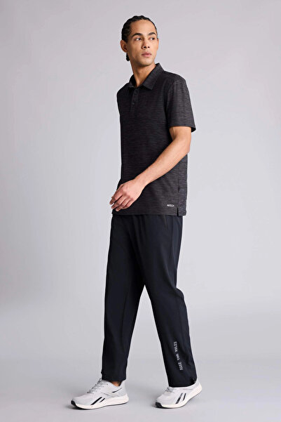 DeFacto G5978Axbk81 Black Standard Fit Woven Jogger