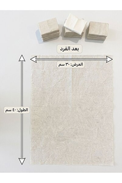 RAFIQ مناشف مضغوطة اسخدام مرة واحدة 30 قطعة مقاس 30×40