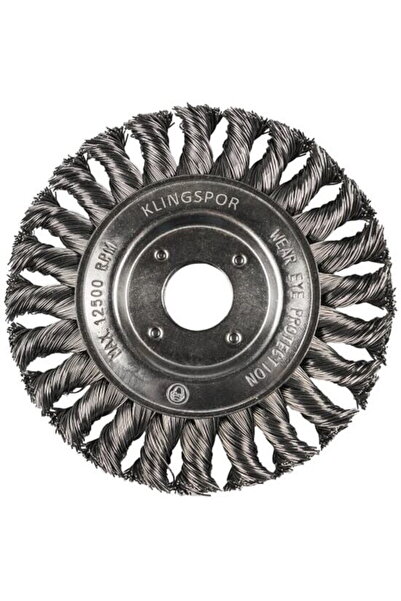 KLİNGSPOR Round wire brush BR600Z, 115 mm