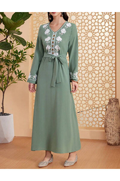Evendi Rochie lunga, Verde