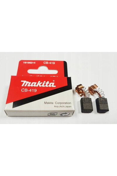 Makita CARBON BRUSHES CB-419 2pcs. M191962-4
