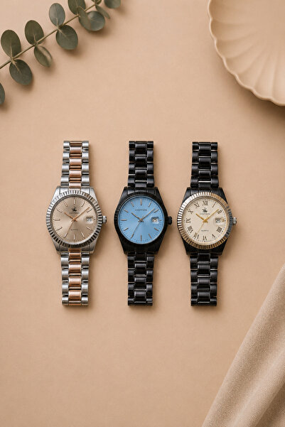 Twelve Opportunity Product 3-Piece Women's Wristwatch