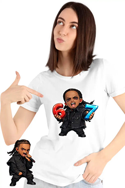 OEM Women's T-Shirt Playboi Carti Six Seven 67