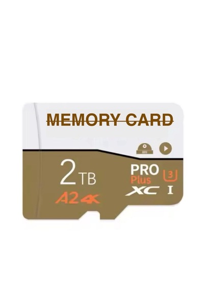 Generic Micro SD Memory Card 2TB PRO Plus XC1 4K A2 High Speed TF Card for Mo...