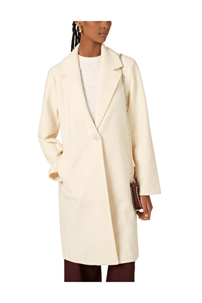 ALCOTT Γυναικείο Παλτό Off White CP2270DOAX15-OFF WHITE