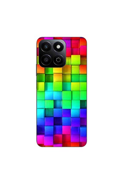 OEM Husa compatibila cu Honor 200 Smart Silicon Gel Tpu Model Colorful Cubes