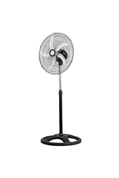 Everest FAN16 Siyah 18" 65W 3 Hız Kademe 5 Bıçaklı 3 İn 1 Sanayi Tipi Vantila...