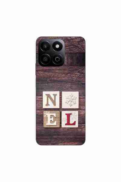 OEM Case compatible with Honor 200 Smart Silicone Gel Tpu Christmas Noel Wood...
