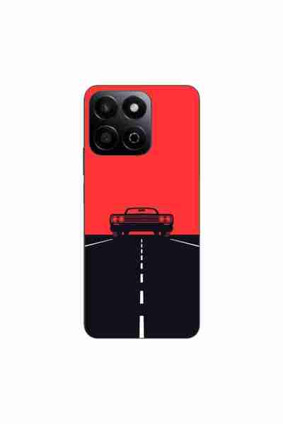OEM Husa compatibila cu Honor 200 Smart Silicon Gel Tpu Model Red Sky Muscle Car