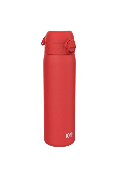 Ion8 Μπουκάλι Νερού Slim Ion8 από Ανοξείδωτο Ατσάλι, 600ml, Κόκκινο
