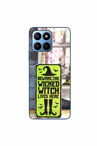 OEM Husa compatibila cu Honor X8 5G Silicon Gel Tpu Model Halloween Wicked Wi...