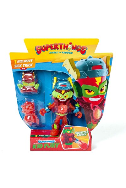 SuperThings Set 2 figurine, Superthings, Kazoom Power Mission Kids, Kid Fury ...