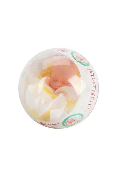 Boubou Papusa bebelus, Boubou, 12 cm, Galben