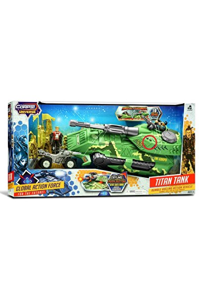 Lanard Toys Battle tank playset and 2 figures, Lanard Toys, The Corps Universe