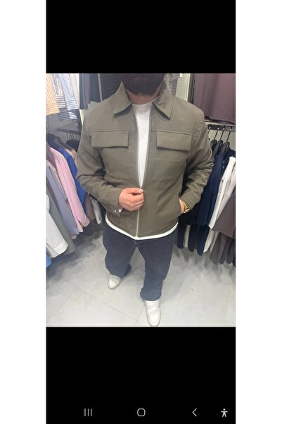 Cinar erkek giyim Summer Linen Coat Double Pocket Men's Sportswear
