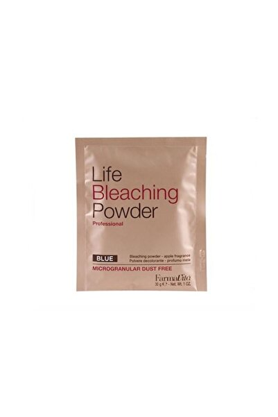 Farmavita Pudră de decolorare albastră 6 tonuri Life Bleaching Powder Blue, 30 g