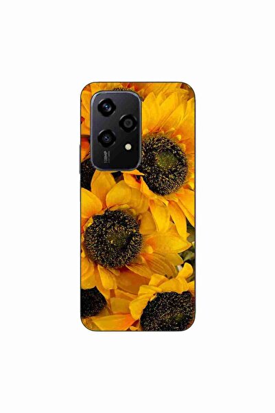 OEM Husa compatibila cu Honor 200 Lite Silicon Gel Tpu Model Floarea Soarelui