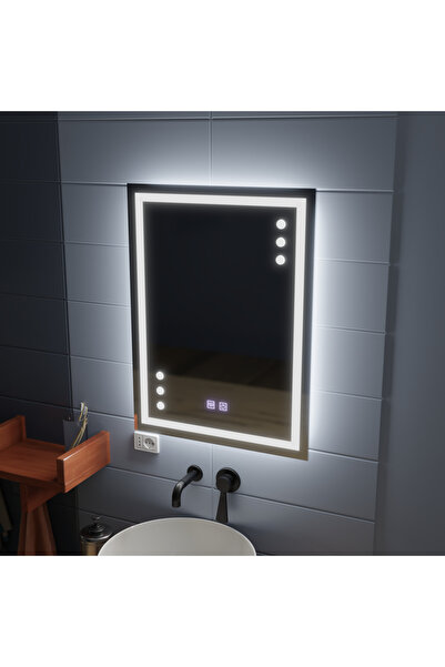 Alessandro DESIGN Infima Touch LED Mirror with Defog System 60X80cm