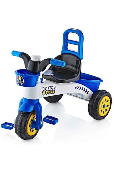 Güçlü Toys Tricicleta pentru copii cu claxon, Guclu Toys, Politie