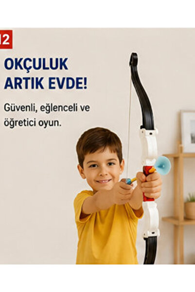 DF Toys Duyusal ve Motor Gelişim Okçuluk seti - Çocuk için Koordinasyon ve De...