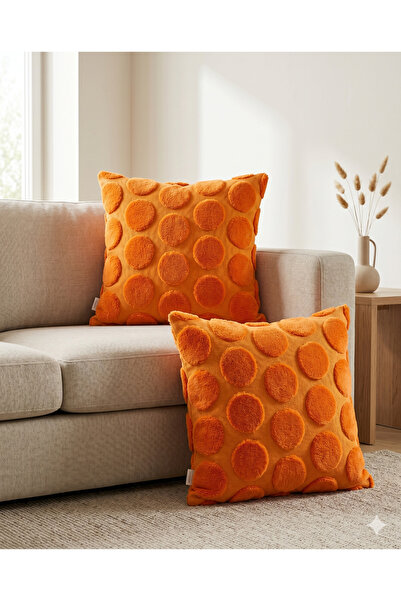 Miabella Home 2 τεμάχια Μαξιλαροθήκη Κάλυμμα Μαξιλαριού Καναπέ Διακοσμητικό Μ...