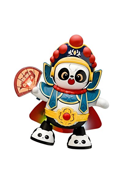 JPT Panda Interactiv cu Lumini și Muzică de Operă Chineză