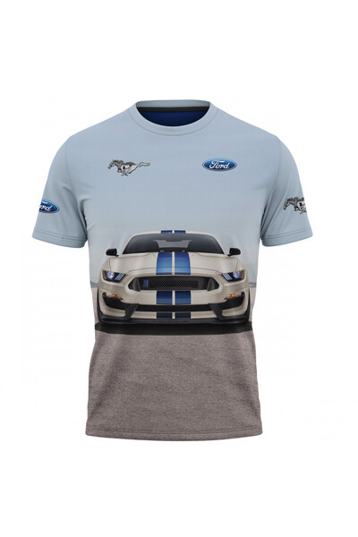 OEM Tricou barbati Ford Mustang D059 , maneca scurta multicolor D059