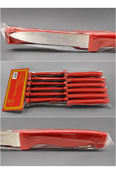 السيف (translated: Al Saif) 12-Piece Fruit Knife Set - Sharp Serrated Stainle...