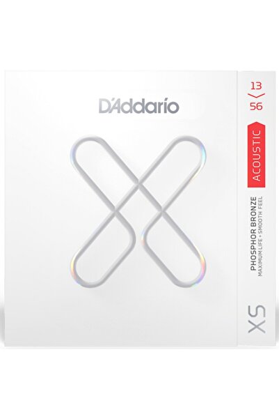 Daddario أوتار جيتار صوتي من الفوسفور برونز XSAPB1356 - مقاس متوسط - 13-56