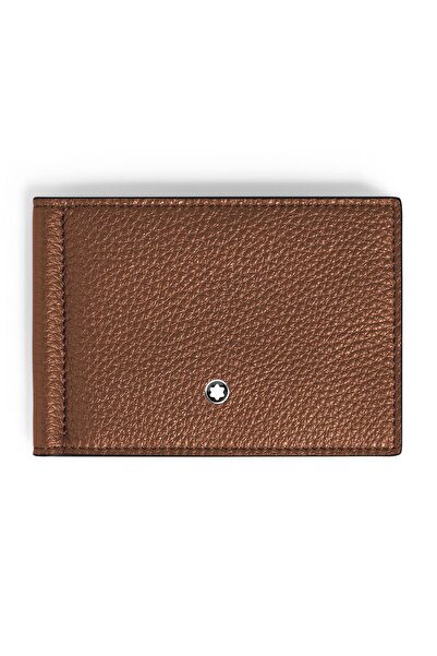 Montblanc Grain Deri Para Klipsli 6 Bölmeli Cüzdan 221400