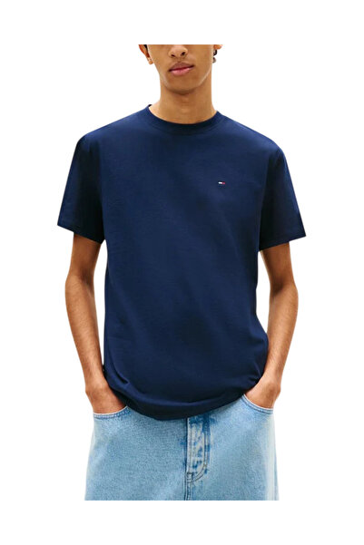 Tommy Hilfiger Ανδρικό T-shirt Navy Μπλε Tommy Jeans DM0DM22504-C1G