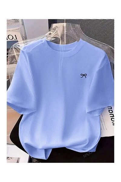 valeriae Tricou cu mânecă scurtă, croială lejeră, premium, cu imprimeu special