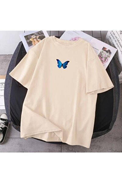 valeriae Tricou cu mânecă scurtă, croială lejeră, premium, cu imprimeu special