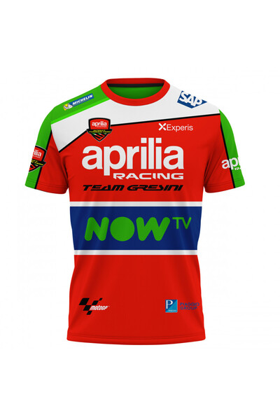 OEM Aprilia men's t-shirt, short sleeve, multicolor M023