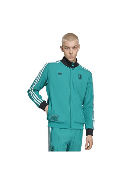 adidas Hanorac bărbătesc Liverpool FC cu iconițe de la terasele stadionului, ...