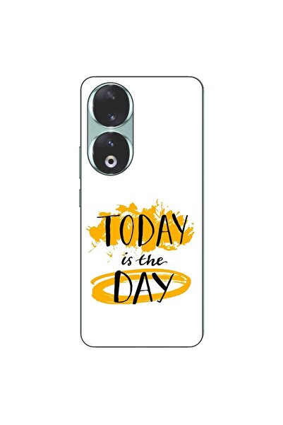 OEM Θήκη συμβατή με Honor 90 5G, από σιλικόνη gel TPU, με σχέδιο: Σήμερα Είνα...